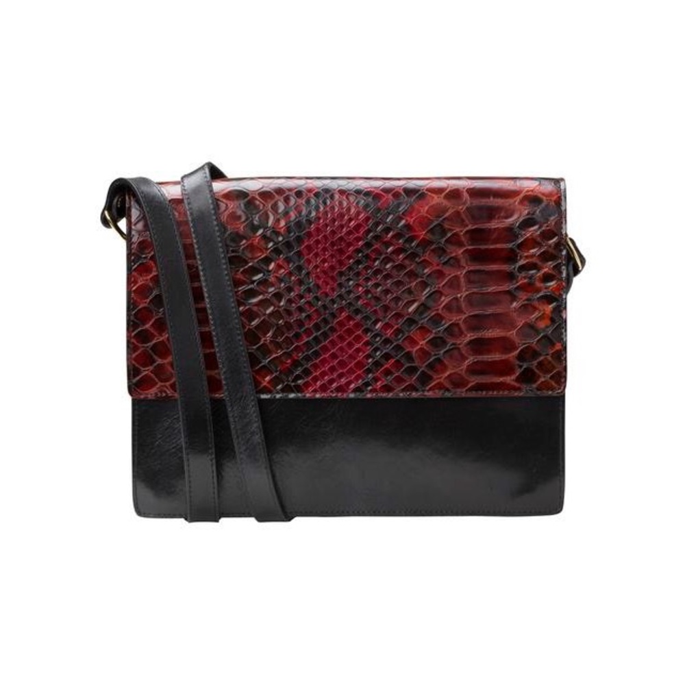 Ganni Embossed Leather Crossbody Bag